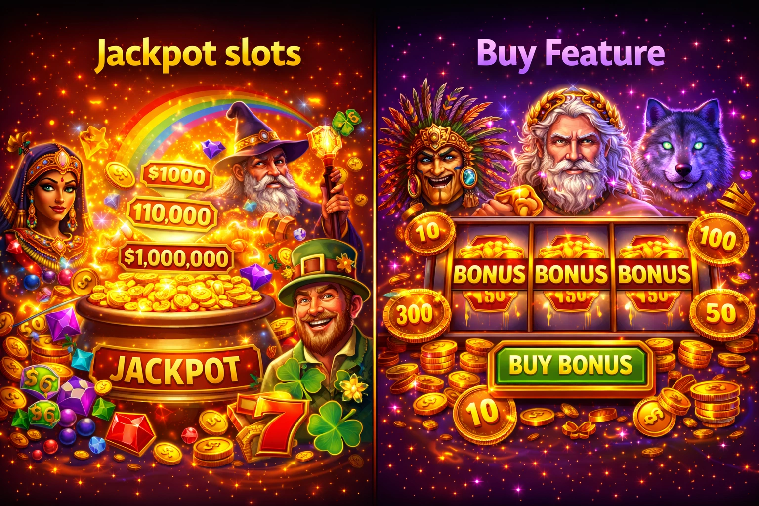 Jackpot slots / Buy Feature