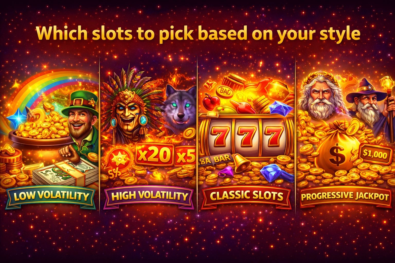 Which slots to pick based on your style