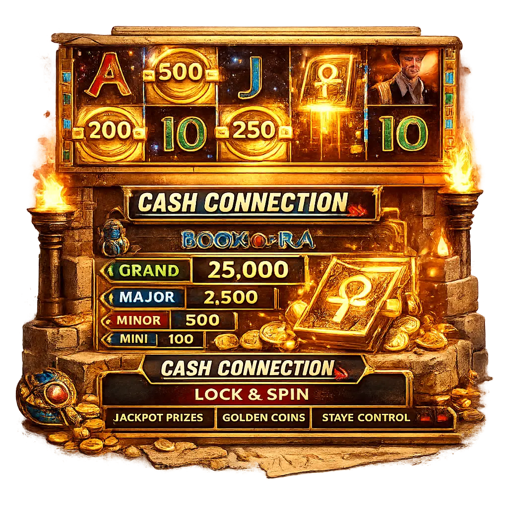 Cash Connection: Book of Ra