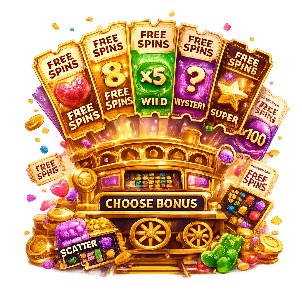 Free Spins Have More Choice Than Usual