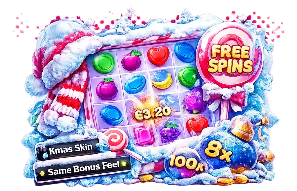Sweet Bonanza Xmas Is Basically the Same Game in a Winter Coat