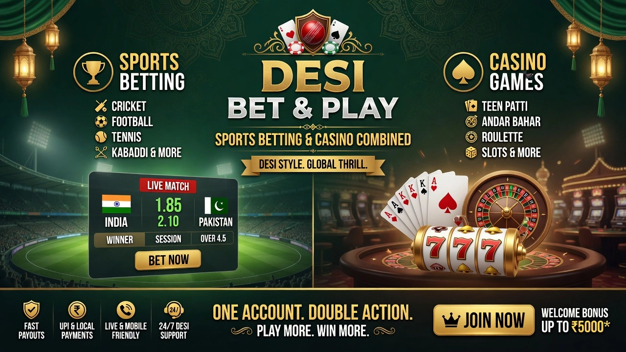 Desi Sports Betting and Casino Combined