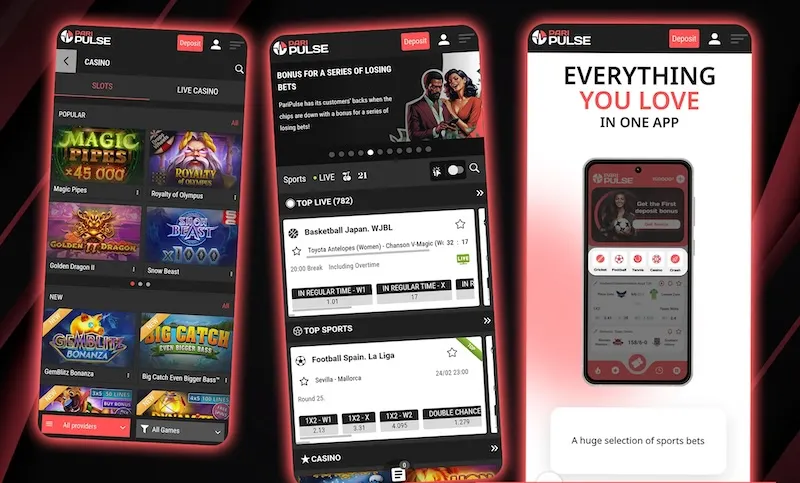The App: Pari Pulse App Login and Downloads